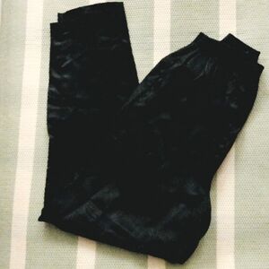 Dressy black soft and shiny pants size small